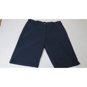 Ruby Rd Woman Bermuda Shorts - Size 16 - Dark Navy Blue
